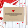I Love You In Binary, Anniversary Card, Valentine, thumbnail 1 of 5