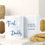 First Father's Day Daddy Mug 2024, thumbnail 1 of 3