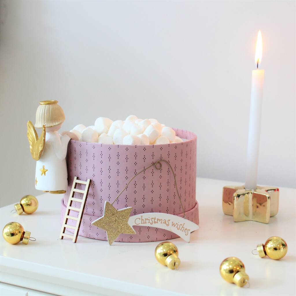 Gold Angel And Shooting Star Gift Set By Little Ella James