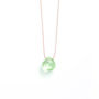 February Amethyst Fine Cord Birthstone Necklace, thumbnail 2 of 6