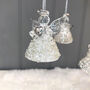 Christmas Glass Angels Set Of Six, thumbnail 4 of 4