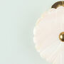 G Decor Petaline Handcrafted Mother Of Pearl Wall Hook With Brass Hanger, thumbnail 3 of 4