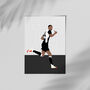 Alexander Isak Newcastle Print, thumbnail 2 of 4