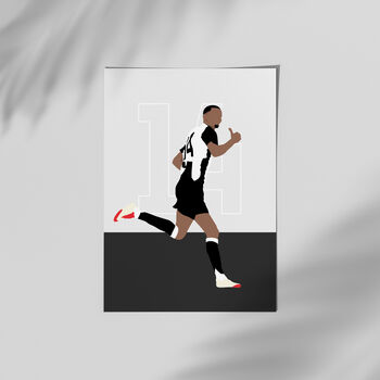 Alexander Isak Newcastle Print, 2 of 4