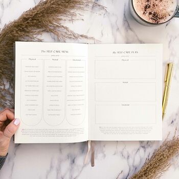 My Daily Self Care Journal Wellness Journal Almond, 9 of 12