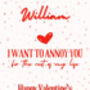 Personalised Valentines Craft Cider Gift, thumbnail 2 of 11