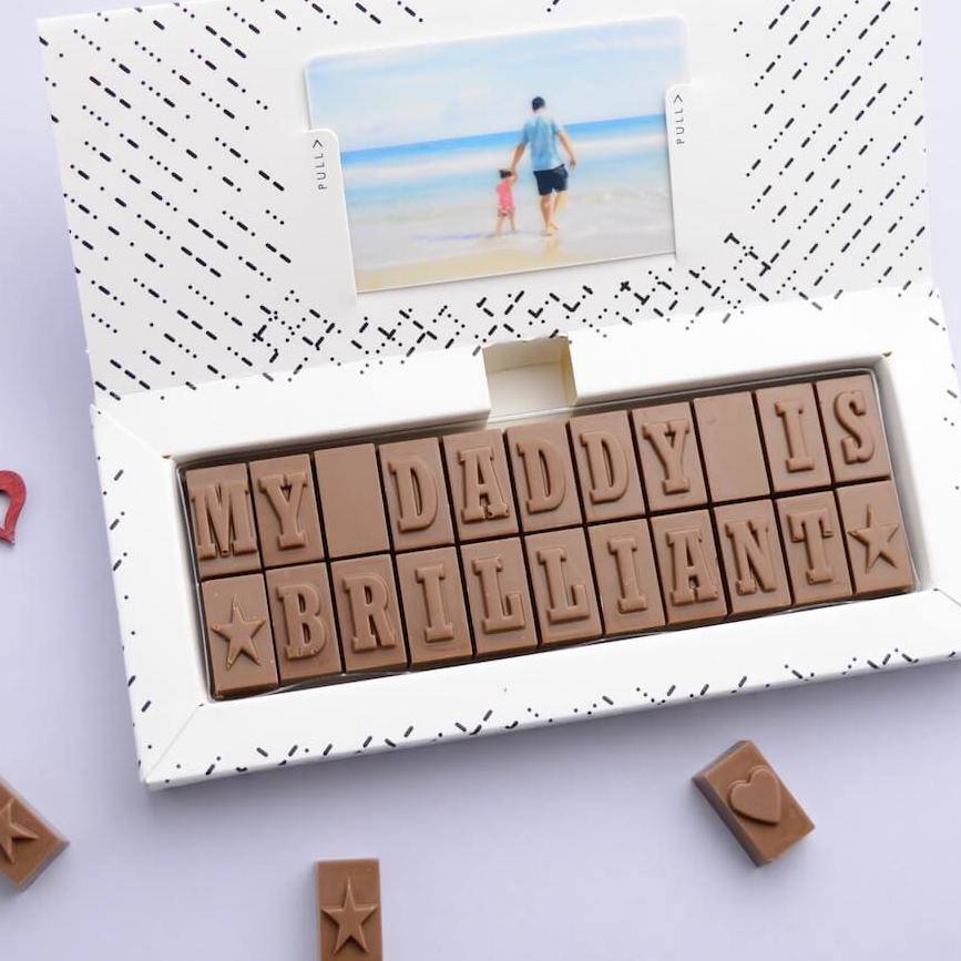 chocolates for dad by morse toad | notonthehighstreet.com