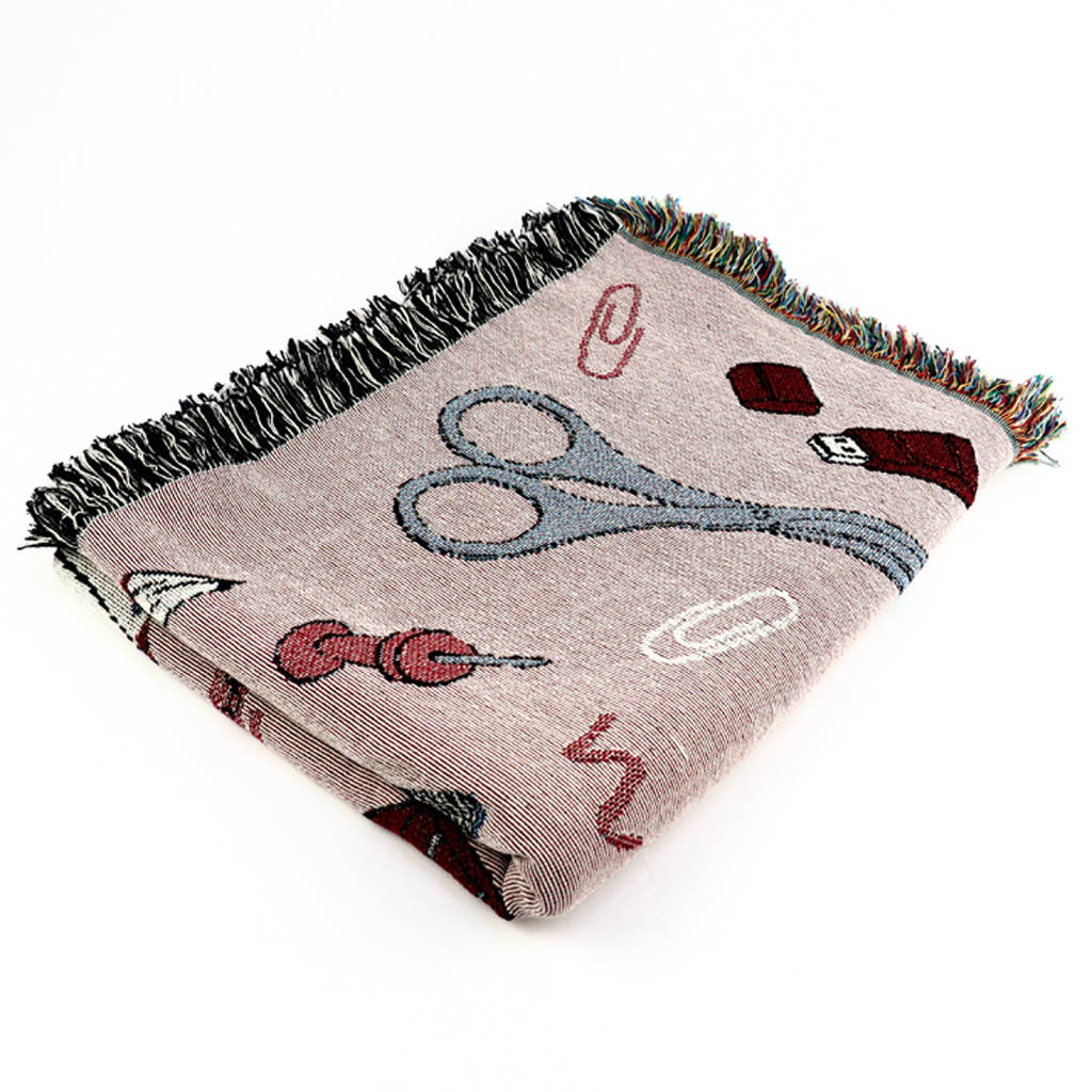 boss throw by jacqueline colley