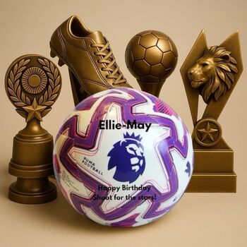 Personalised Premier League Football 2025/26 Season, 6 of 10