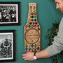 Personalised Beer Bottle Collector Wall Art For Home, thumbnail 1 of 12