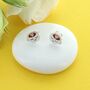 Love Tea Stud Earrings, thumbnail 1 of 2