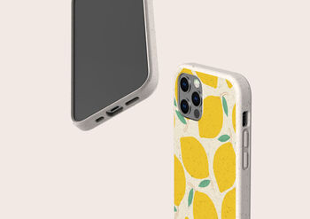 Lemons Eco Friendly, Biodegradable Phone Case, 2 of 7