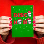 Funny Disco Christmas Card, thumbnail 1 of 4