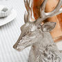 Silver Stag Wine Bottle Holder, thumbnail 5 of 5