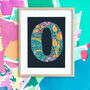 Letter O Original Artwork, thumbnail 1 of 4