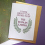 Roman Empire Anniversary Or Valentine Card, thumbnail 1 of 3