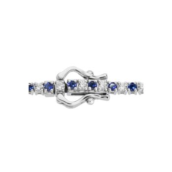 Created Brilliance Penelope Created Sapphire Bracelet, 6 of 8