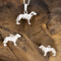 Labrador Set Of Matching Pendant,Earrings, thumbnail 1 of 5