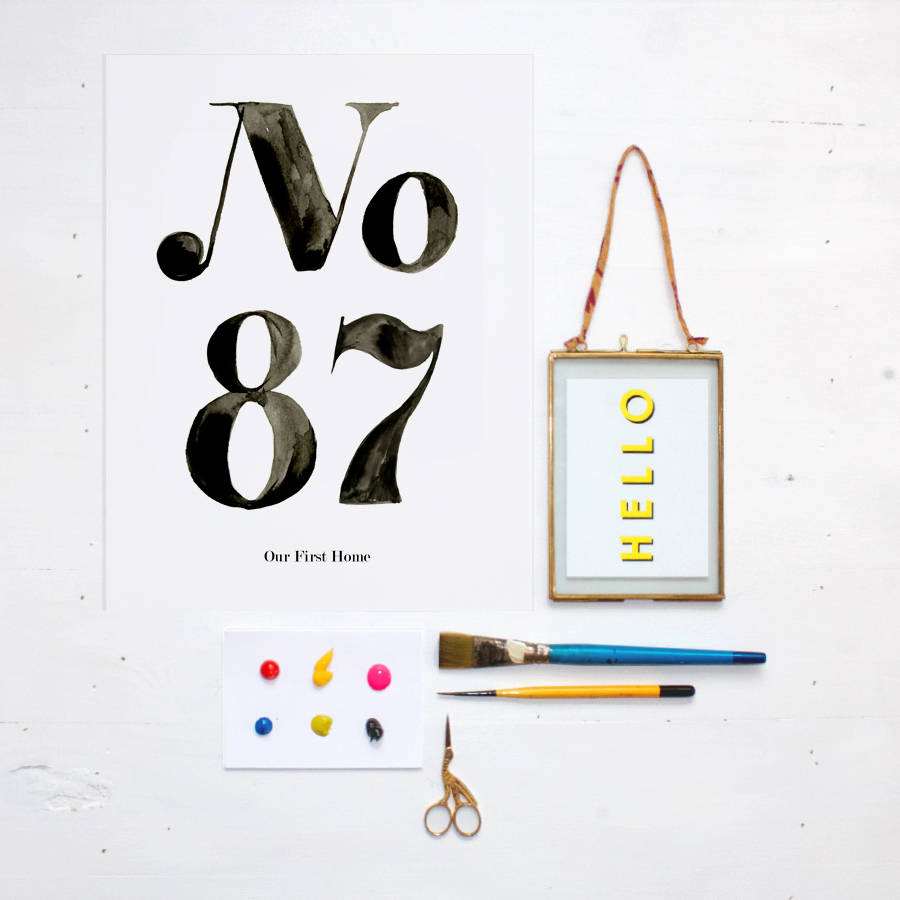 5 tall number stencils for birthday banners house numbers mailboxes