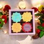 Diwali Belgian Chocolate Brownie Gift Box, thumbnail 6 of 6