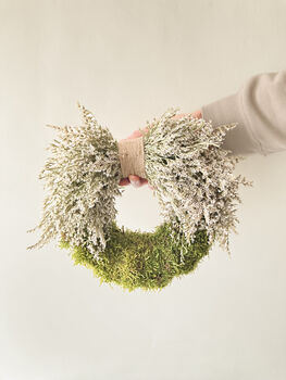 Statice And Moss Wreath, 4 of 5