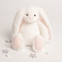 Blossom The Bunny White And Pink Soft Plush Toy, thumbnail 2 of 4