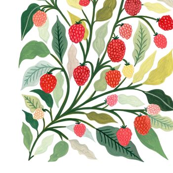 Raspberry Art Print, 6 of 6