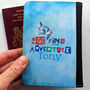 Personalised Travelling The World Passport Holder, thumbnail 2 of 12