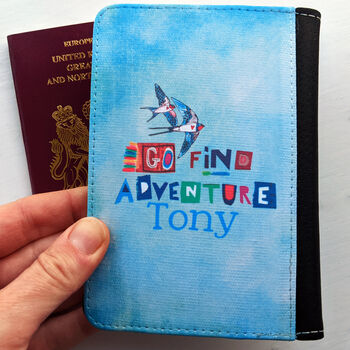 Personalised Travelling The World Passport Holder, 2 of 9