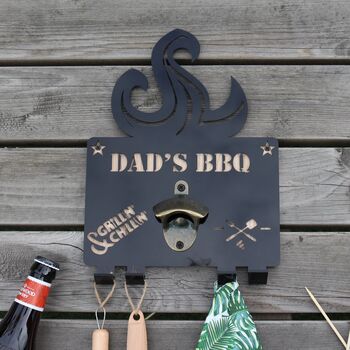 Personalised BBQ And Bottle Opener Sign, 10 of 12