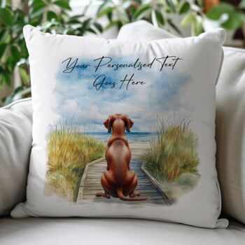 Personalised Vizsla Dog Beach Walk Collection, 3 of 8
