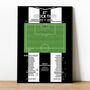 Cheick Tiote Premier League 2011 Newcastle Print, thumbnail 1 of 2