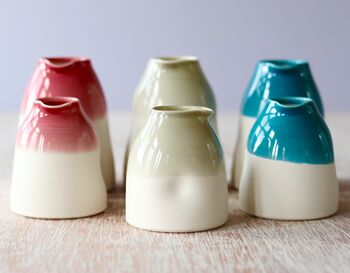 Handmade Porcelain Winter Collared Jug, 4 of 7