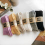 Soft Cashmere Wool Knee Socks Everyday Bed Socks, thumbnail 5 of 8