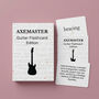 Axemaster Guitar Flashcard Edition, thumbnail 2 of 9