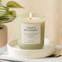 Green Mood Boosting Aromatherapy Candle, thumbnail 2 of 11