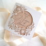 Will You Be My Matron Of Honour Wedding Wreath Card, thumbnail 1 of 2