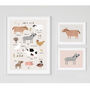 Farm Animals Themed Nursery Prints, thumbnail 6 of 7