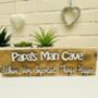 Personalised Man Cave Father's Day Gift Reclaimed Wood, thumbnail 4 of 6