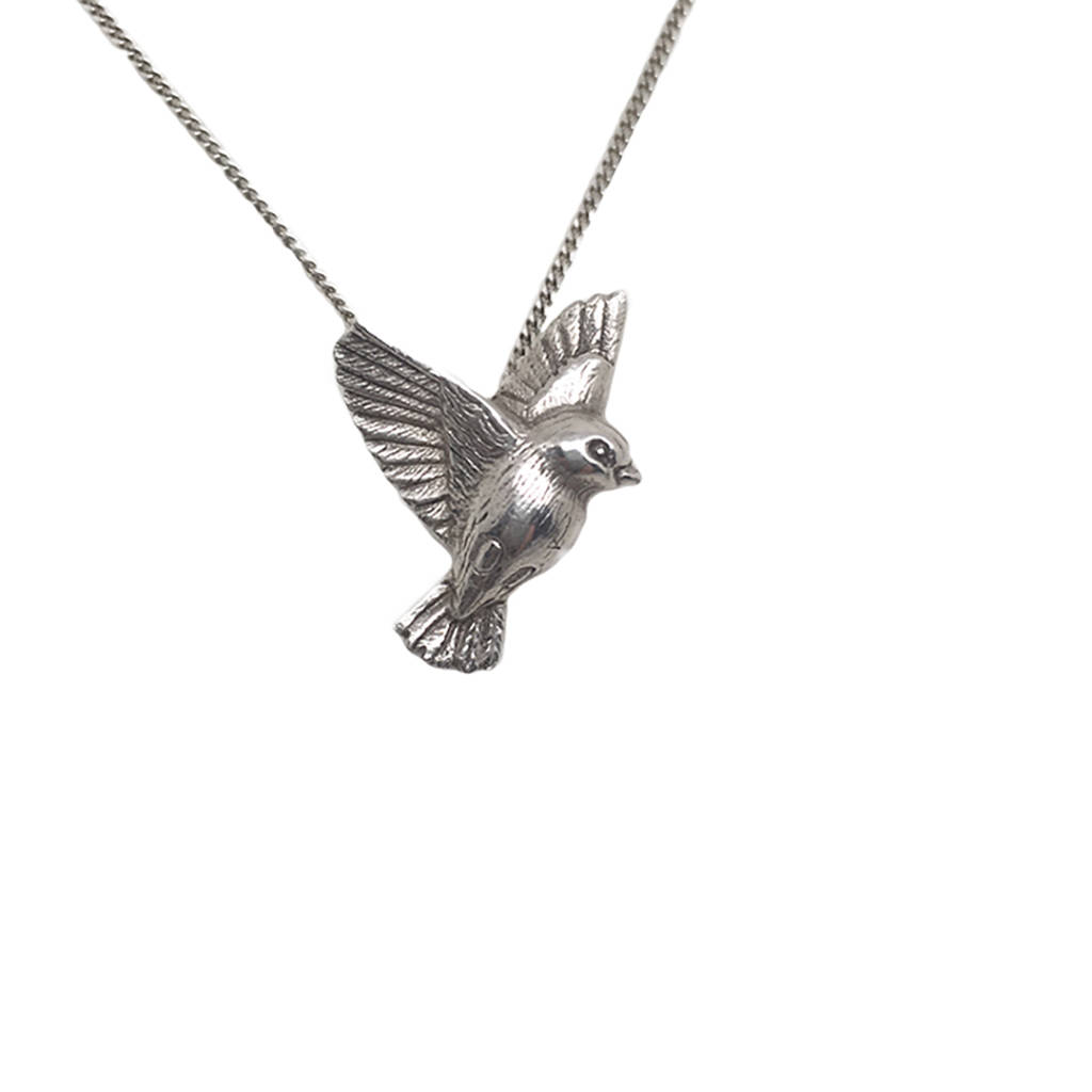 Song And Sky Bird Charm Pendant By Harriet Bedford