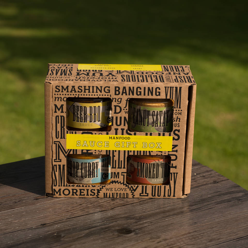 manfood sauce gift box by manfood