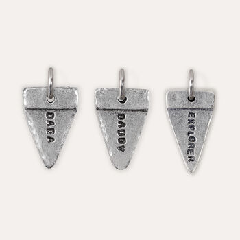 Design Your Own Personalised Dada/Daddy Adventure Charms Keyring, 3 of 8