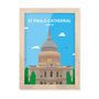St Paul's Cathedral London Framed Print, thumbnail 4 of 6