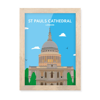 St Paul's Cathedral London Framed Print, 4 of 6