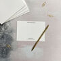 Classic Personalised Correspondence Cards, thumbnail 3 of 8
