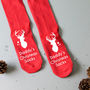 Personalised Christmas Socks 2017 Design, thumbnail 1 of 4