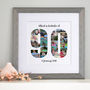Personalised 90th Birthday Photo Collage, thumbnail 4 of 8