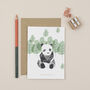 Two Panda Birthday Card, thumbnail 1 of 2