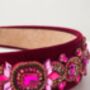 Magenta Queen With A Pink Satin Drawstring Bag // Ages Six To Adult, thumbnail 3 of 5
