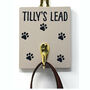 Chunky Personalised Dogs Lead Hook, thumbnail 2 of 3